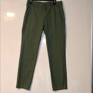 Bonobos Slim Dress pant Green 32/32